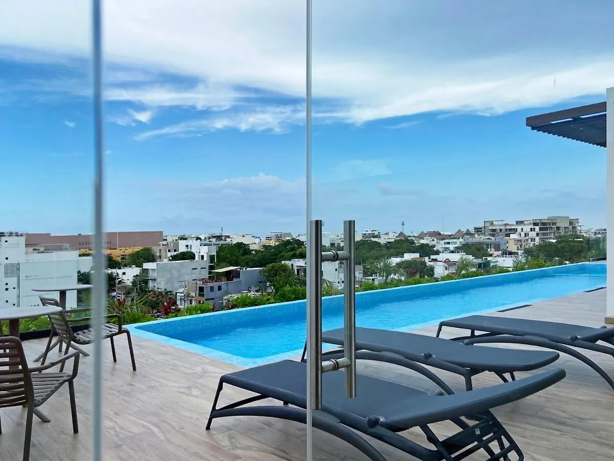 Estrena Estudio Con Coworking,Gym,Alberca,Todo Cerca Playa del Carmen 0*,  Mexico