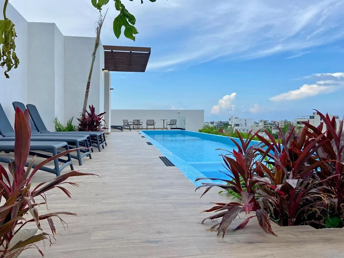 Estrena Estudio Con Coworking,Gym,Alberca,Todo Cerca Playa del Carmen Apartment