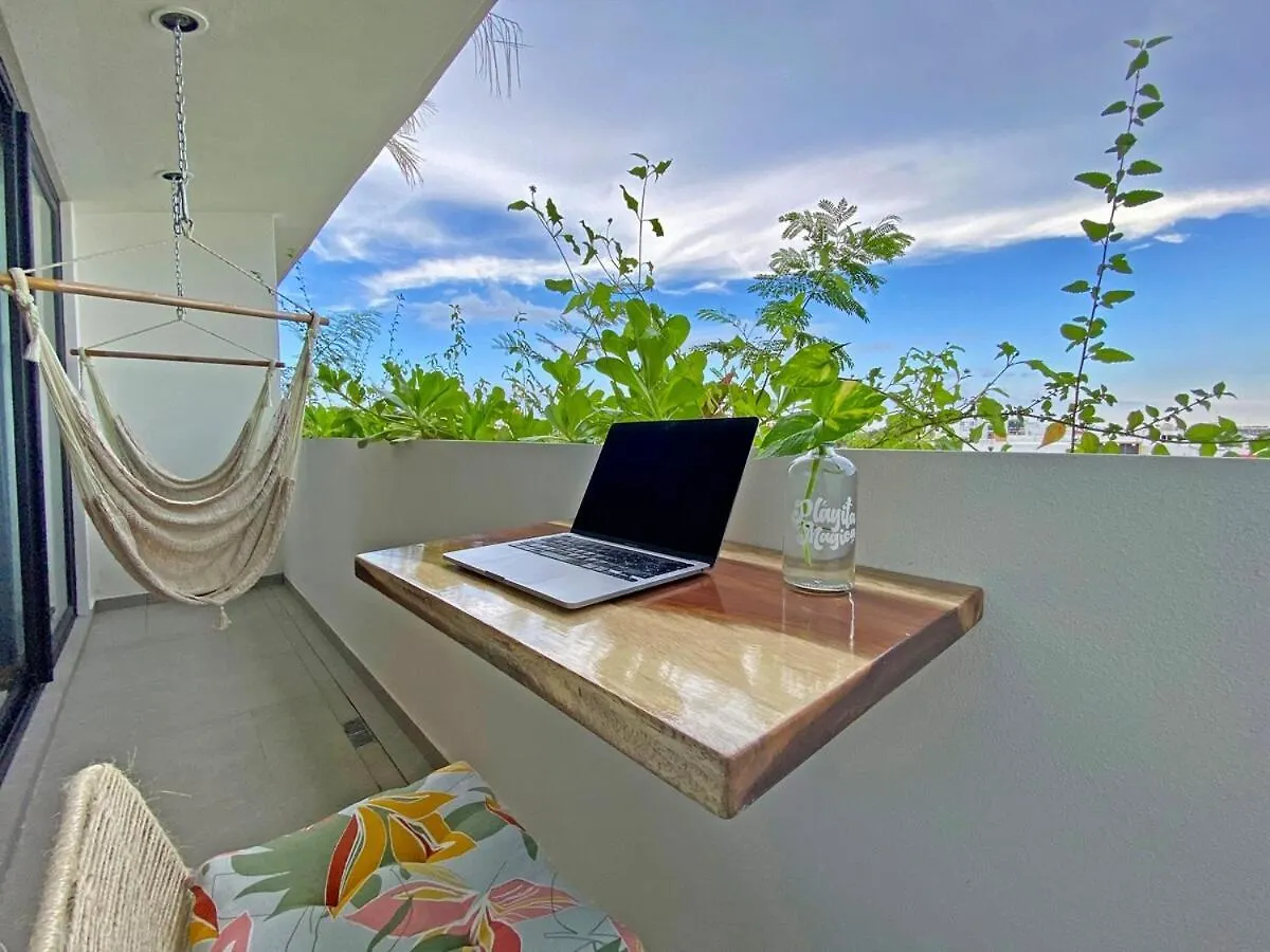Apartment Estrena Estudio Con Coworking,Gym,Alberca,Todo Cerca Playa del Carmen