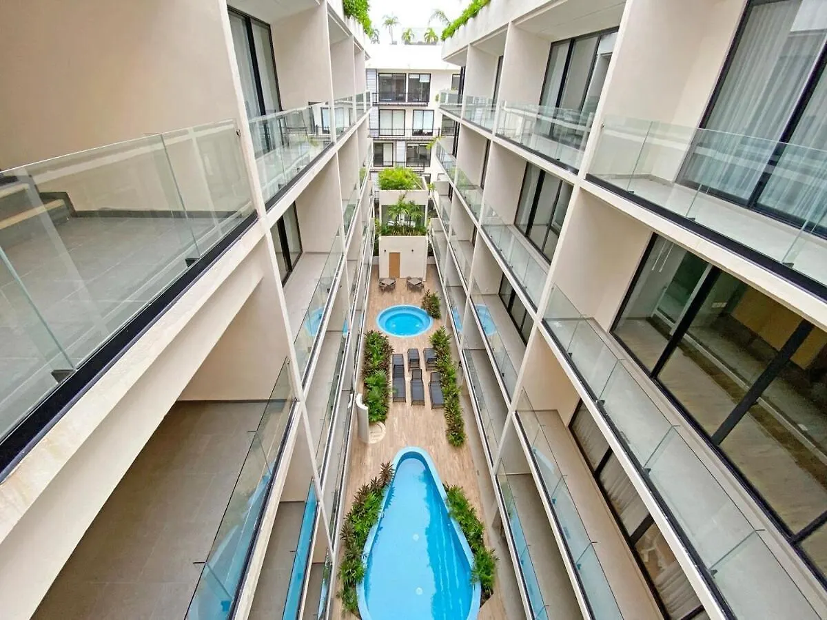 Apartment Estrena Estudio Con Coworking,Gym,Alberca,Todo Cerca Playa del Carmen Mexico