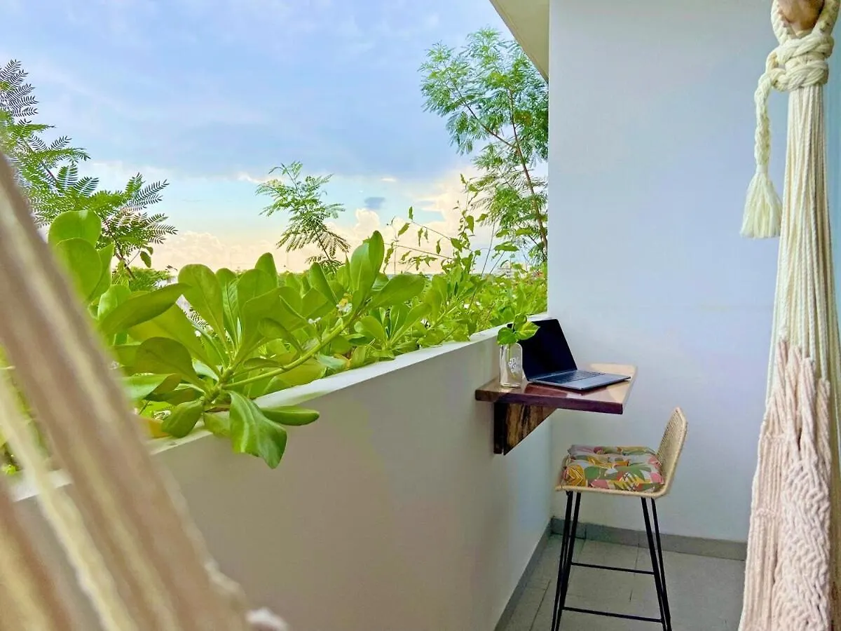 Estrena Estudio Con Coworking,Gym,Alberca,Todo Cerca Playa del Carmen Apartment